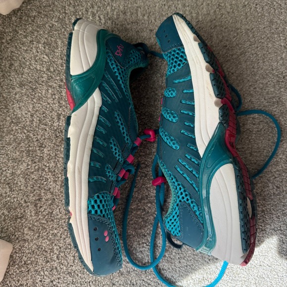 Ryka Hydro Sport Teal Pink Mesh Water Shoes Women's Size 7.5 M - Picture 6 of 9